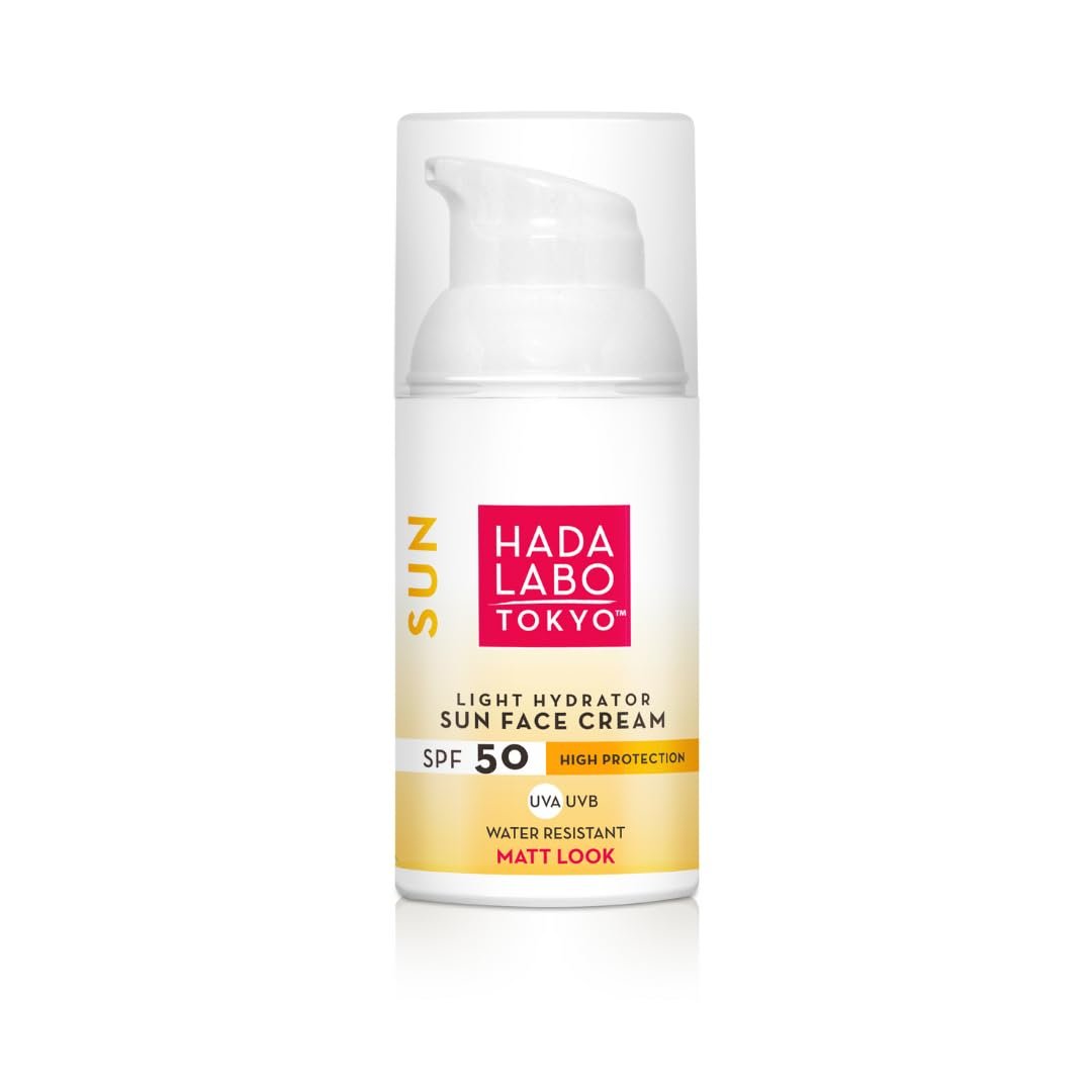 Солнцезащитный крем для лица Hada Labo Tokyo SPF 50 UVA/UVB с гиалуроновой кислотой и пантенолом, водостойкий, фото №2