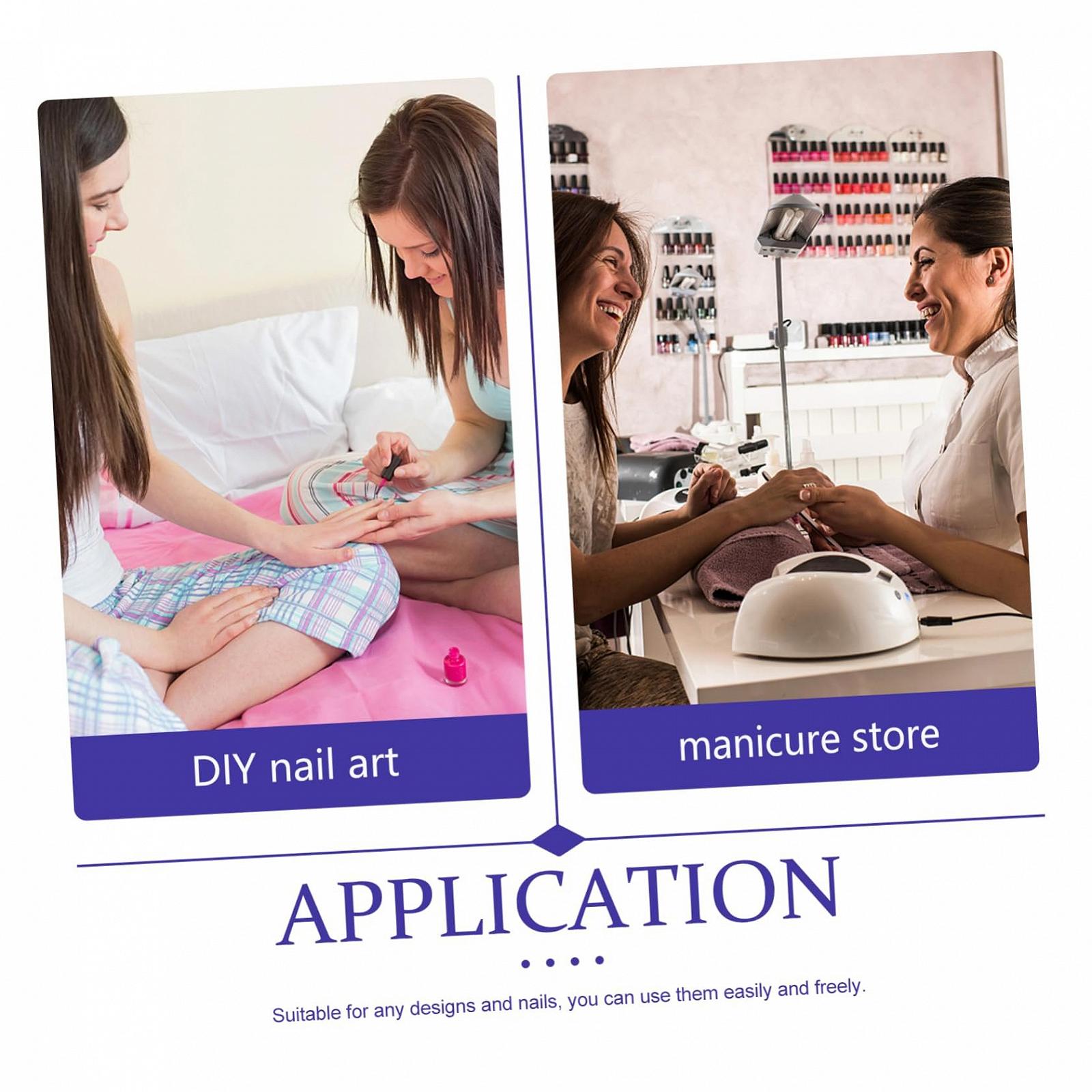 Подвески для ногтей FRCOLOR Бабочки 40 шт украшения для маникюра, фото №7