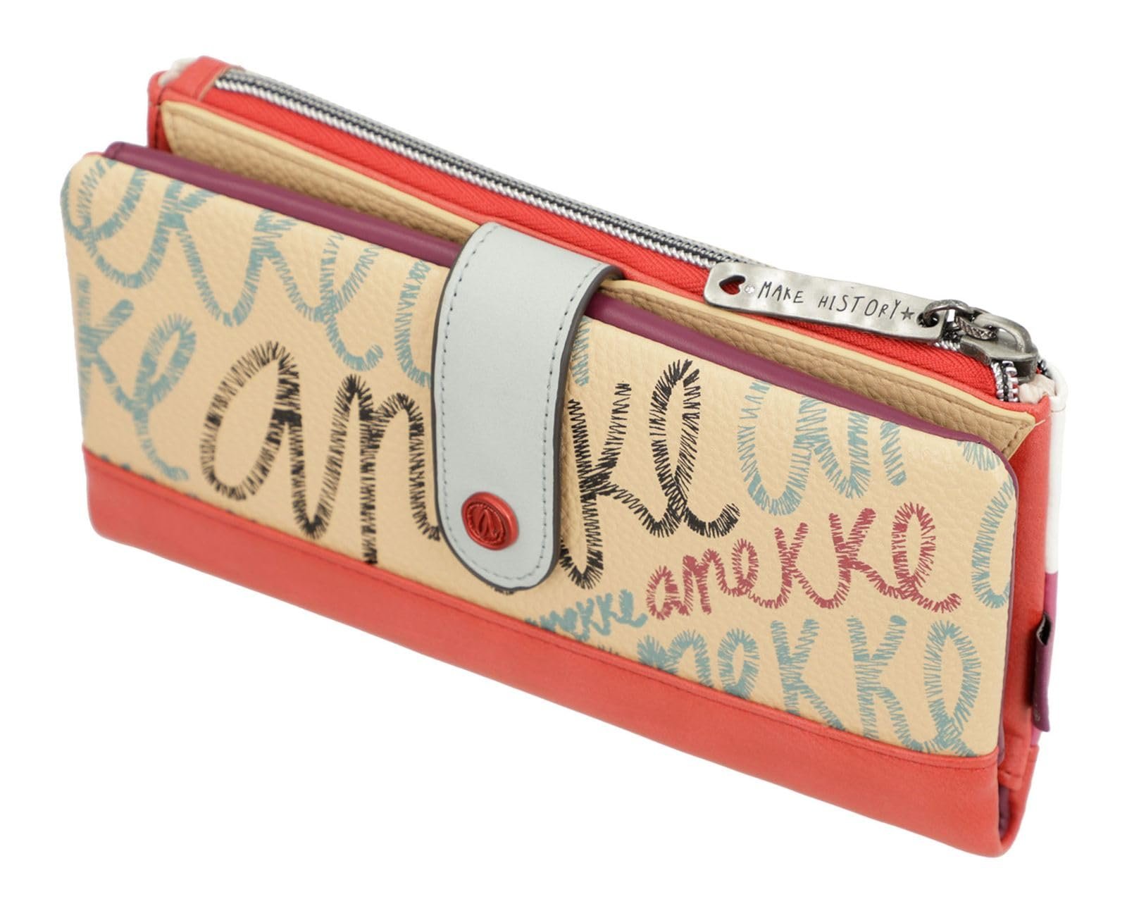 Кошелек Anekke Hollywood Fashion Flexible RFID L Multicoloured, многоцветный, RFID, фото №5