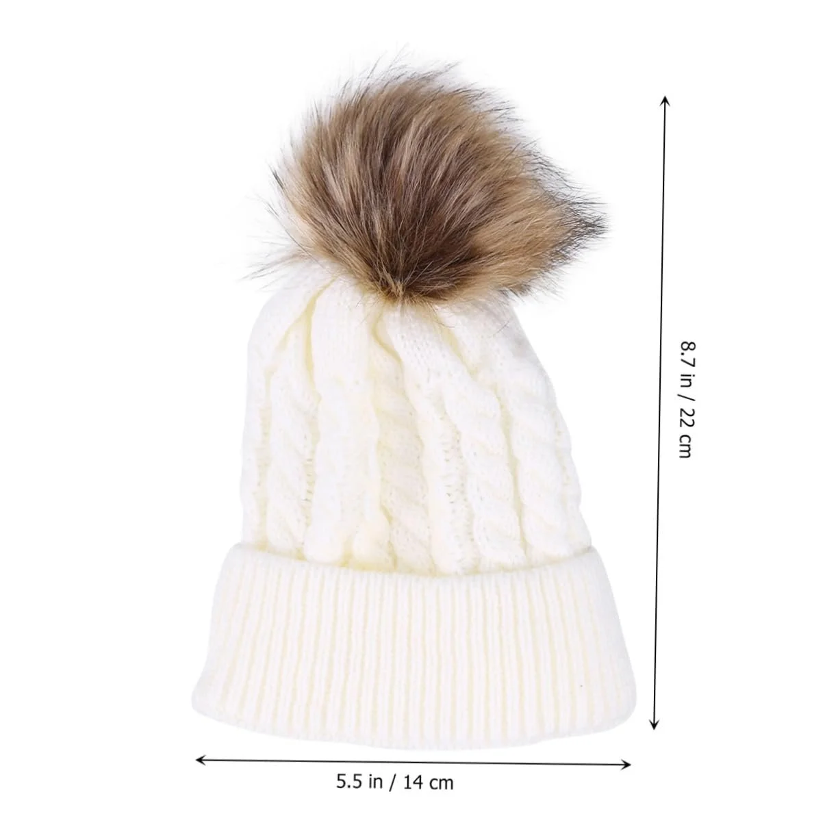 Шапка з помпоном VALICLUD, фото №4