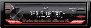 Автомагнітола JVC KD-X282DBT / Bluetooth / USB / AUX / DAB+ / 1DIN - Фото 1