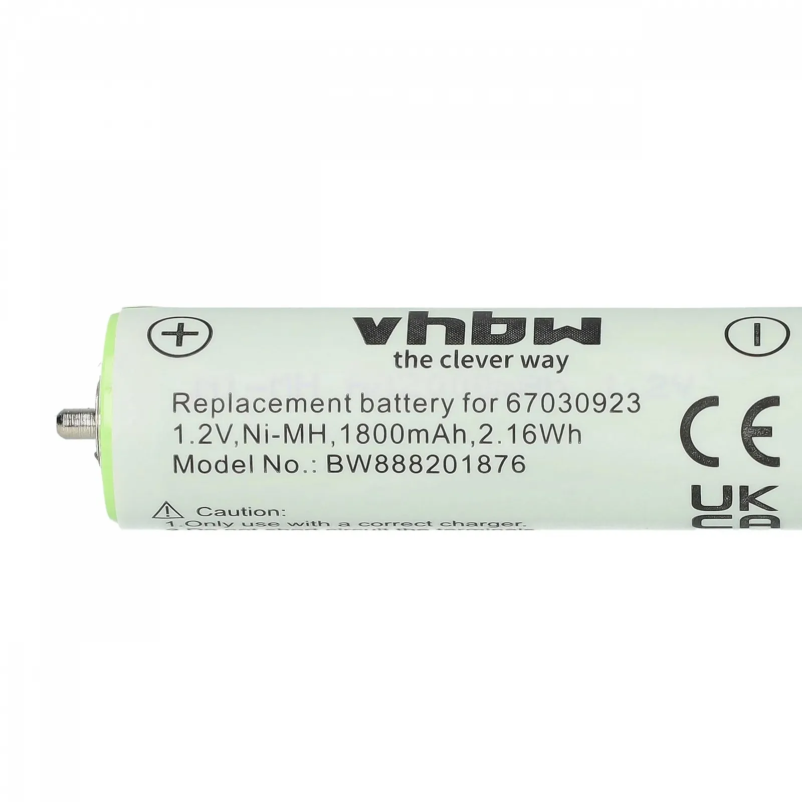 Акумулятор vhbw Braun 150 195s 3000 3000BT 300BT 3010BT 3010s 3020 1800mAh 1.2V NiMH, фото №5