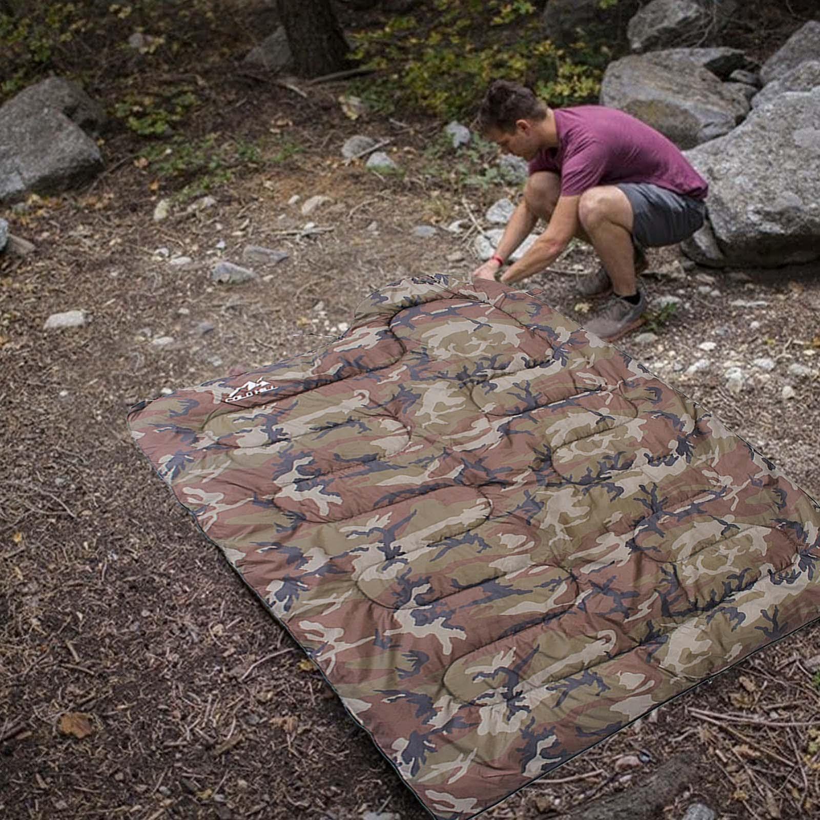 Спальный мешок Weatherproof Outdoor Sleeping Bag для взрослых с компрессионным мешком для походов, пешего туризма и кемпинга, фото №2