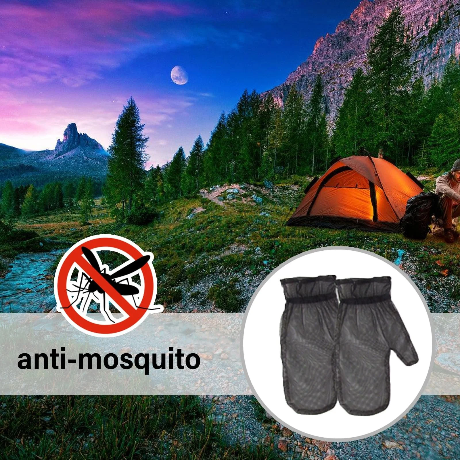 Сетка-перчатка / Защита для ног Hxyxbnhno / Сетка / Защита от мух, фото №5