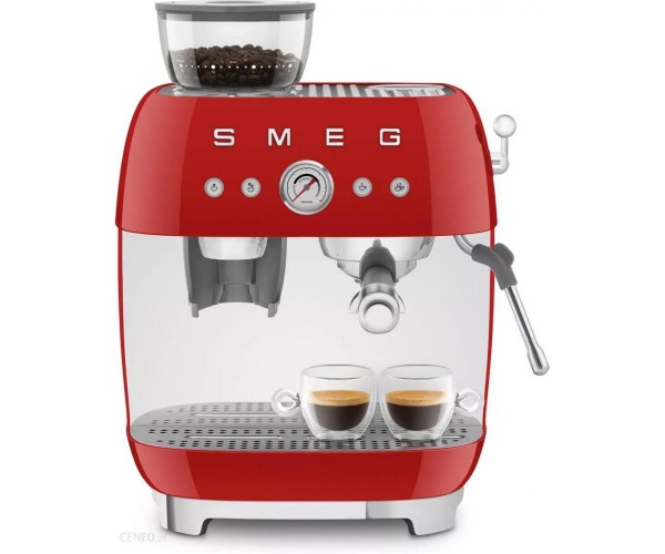 Рожкова кавоварка еспресо SMEG EGF03RDEU, фото №4 Рожкова кавоварка еспресо SMEG EGF03RDEU, фото №4