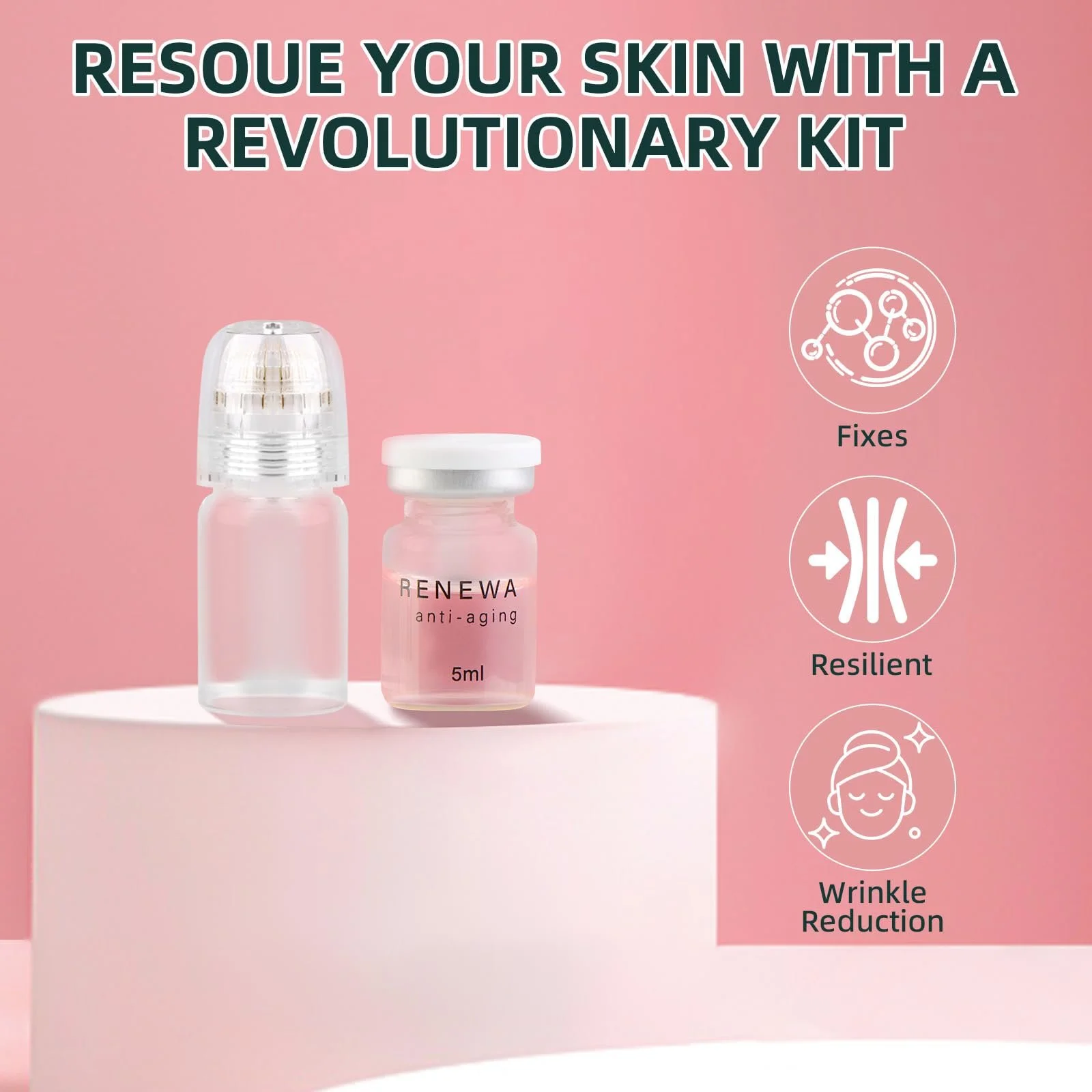 Система Микроинфузий для Лица, Набор для Микроифузий, Глубокое Увлажнение, Антивозрастной эффект и Разглаживание Морщин, Сыворотка для Всех Типов Кожи (2+6), фото №2 Система Микроинфузий для Лица, Набор для Микроифузий, Глубокое Увлажнение, Антивозрастной эффект и Разглаживание Морщин, Сыворотка для Всех Типов Кожи (2+6), фото №2