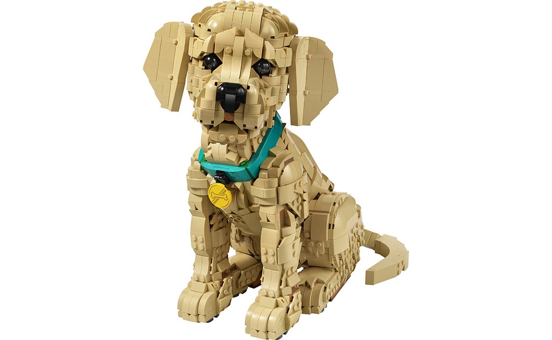 Конструктор Лего LEGO Icons Щенок золотистого ретривера (11384), фото №2