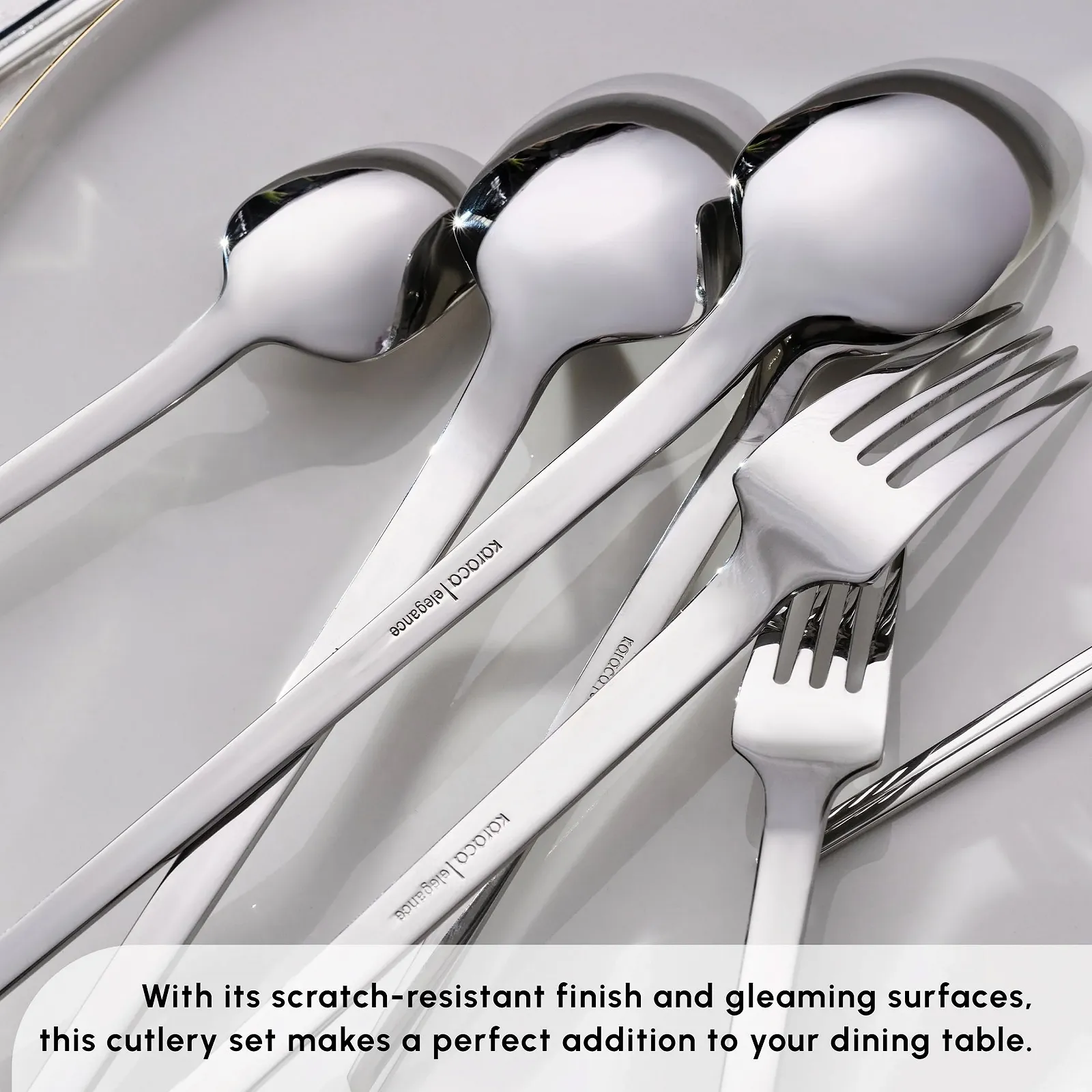 Набір столових приборів Karaca Midway, 84 предмети на 12 персон, фото №9