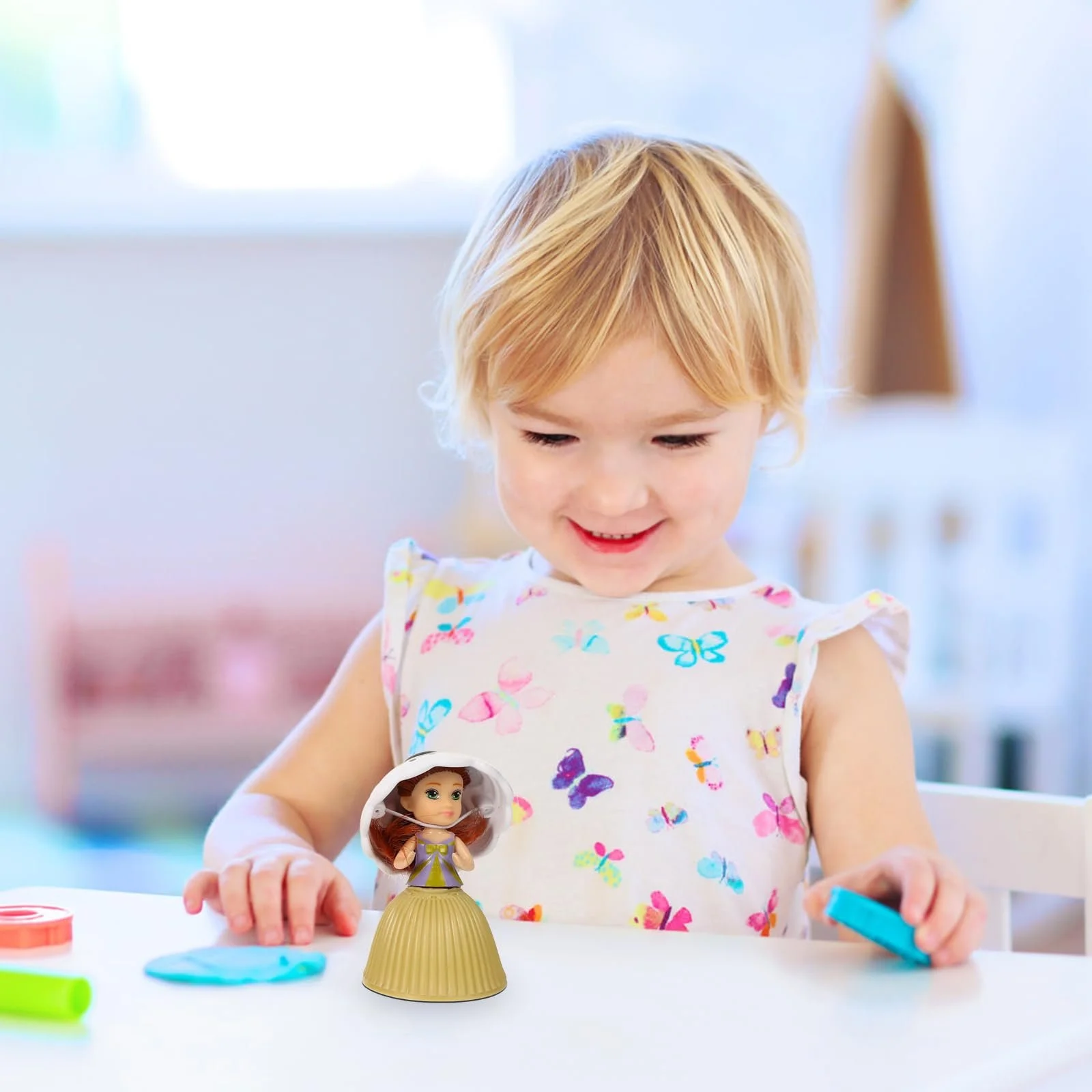 Лялька Toyvian Міні Ляльки Принцеси для Дівчаток Іграшка-кекс, 6 шт, фото №4