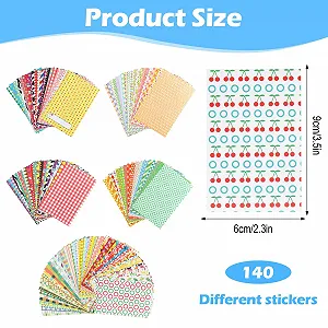 Набор стикеров-рамок для фото 140 шт. для Polaroid & Fujifilm Instax Mini 11 9 8 70 7s synthetic.ua - Фото 1