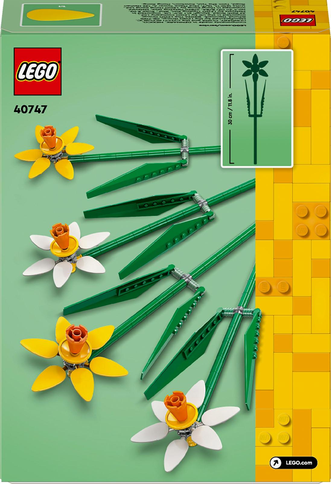 Конструктор LEGO Botanik Kollektion 40747 Нарциссы, фото №7 Конструктор LEGO Botanik Kollektion 40747 Нарциссы, фото №7