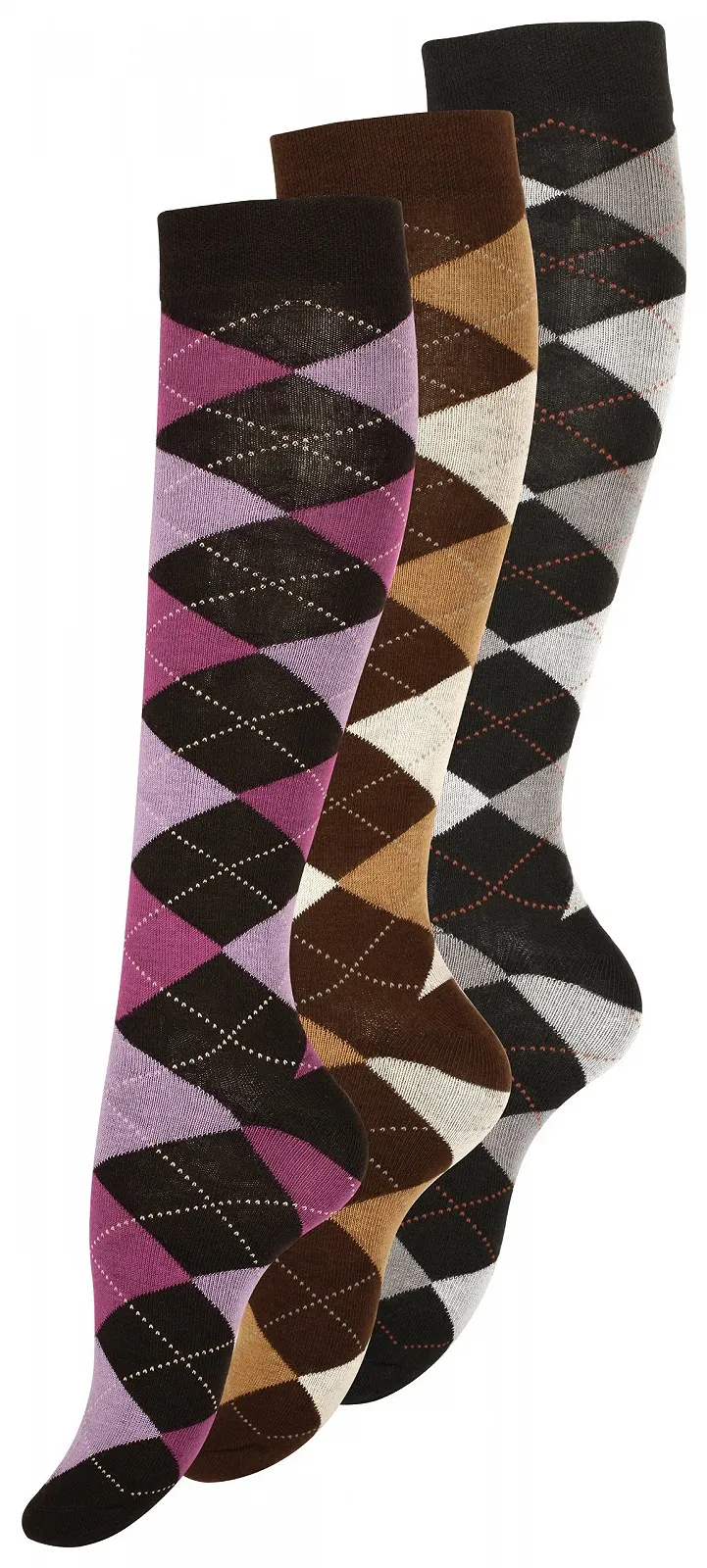 Жіночі гольфи Yenita в клітинку, фото №1