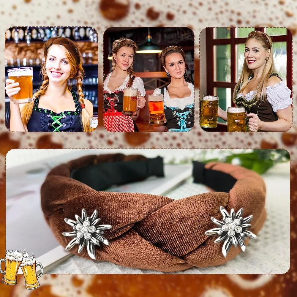 Обруч на голову Dirndl, фото №7 Обруч на голову Dirndl, фото №7