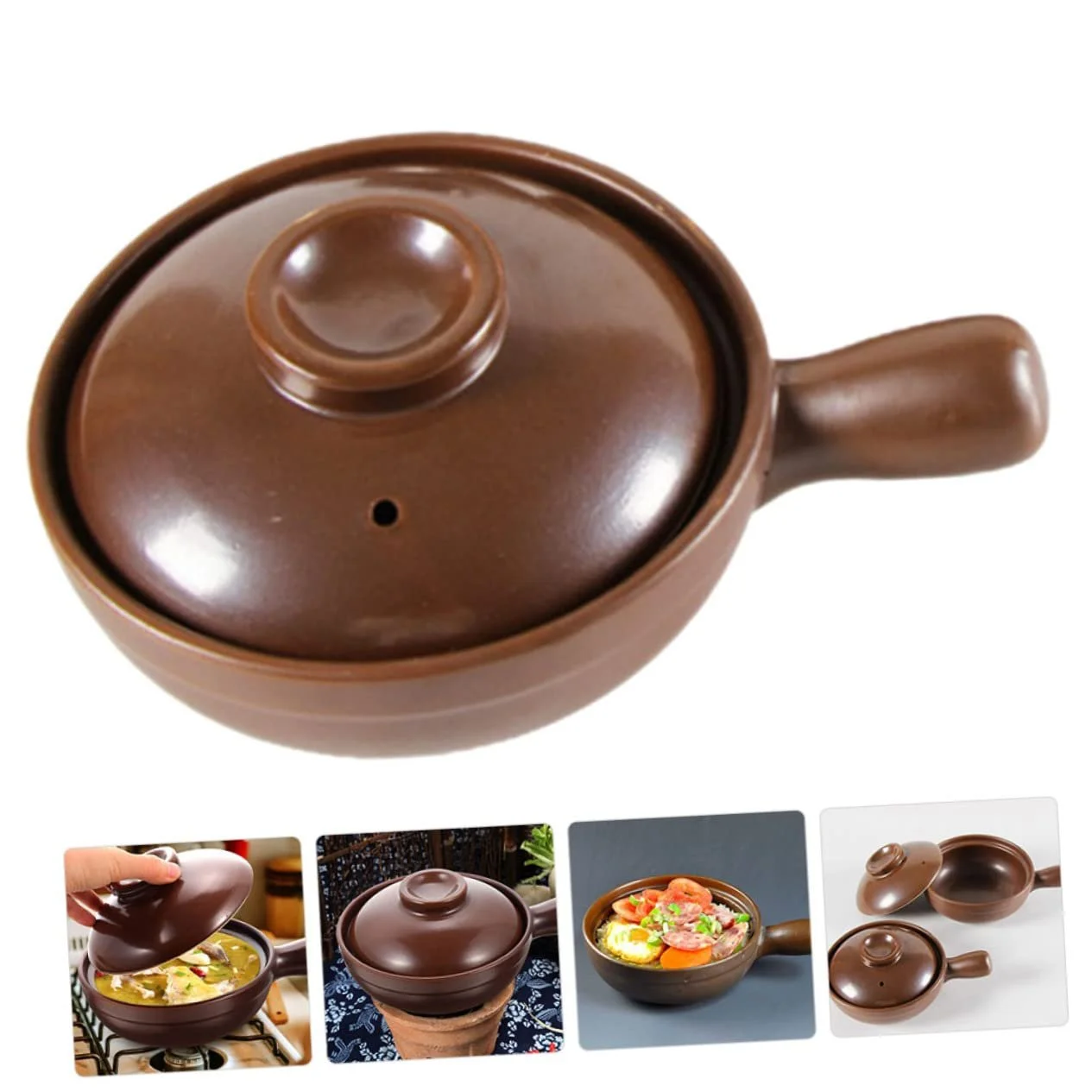 Ківш жаровня VALICLUD літієвий керамічний термостійкий для рису та супів, фото №8