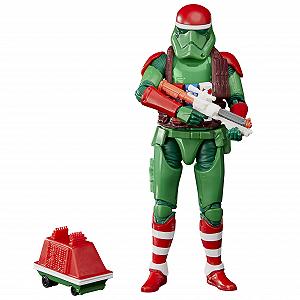 Фігурка Star Wars Black Series Штурмовик Першого Ордену (Святкове видання) та Мишачий Дроїд, 15 см - Фото 1