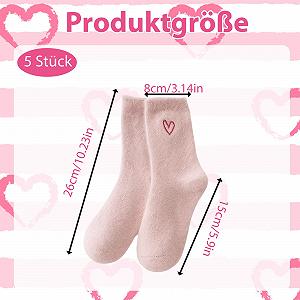 Женские теплые уютные носки, 5 пар толстых носков для кровати, зимние носки для женщин, размеры 36-42, пушистые уютные носки, идеальны как носки для сна и для активного отдыха synthetic.ua - Фото 1