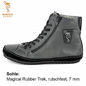 Ботинки Magical Shoes Alaskan Lined Barefoot мужские и женские кожаные на шнуровке synthetic.ua - Фото 1