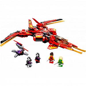 Конструктор LEGO Ninjago Истребитель Кая 513 деталей 71704 synthetic.ua - Фото 1