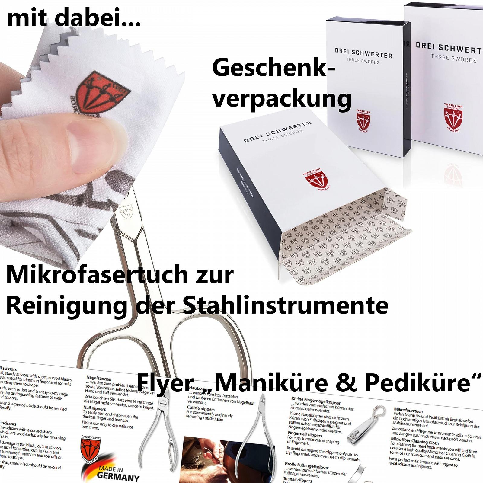 Набір для манікюру та педикюру Drei Schwerter Exclusive, 10 предметів, Solingen (787200), фото №5 Набір для манікюру та педикюру Drei Schwerter Exclusive, 10 предметів, Solingen (787200), фото №5