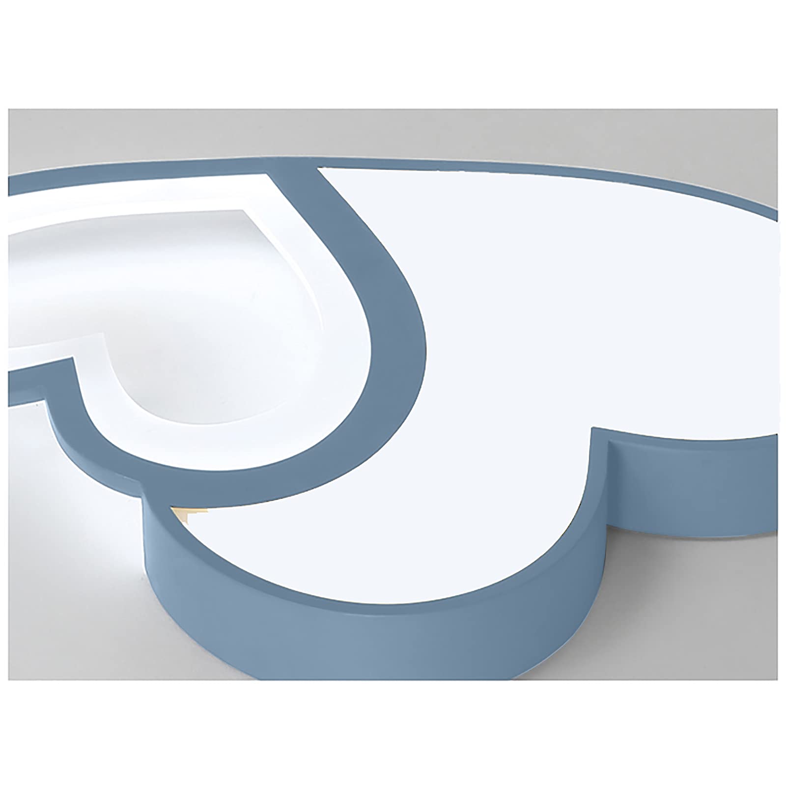 Люстра KOLHGNSE Акрилова Дитяча LED з пультом ДУ Блакитний, фото №7 Люстра KOLHGNSE Акрилова Дитяча LED з пультом ДУ Блакитний, фото №7