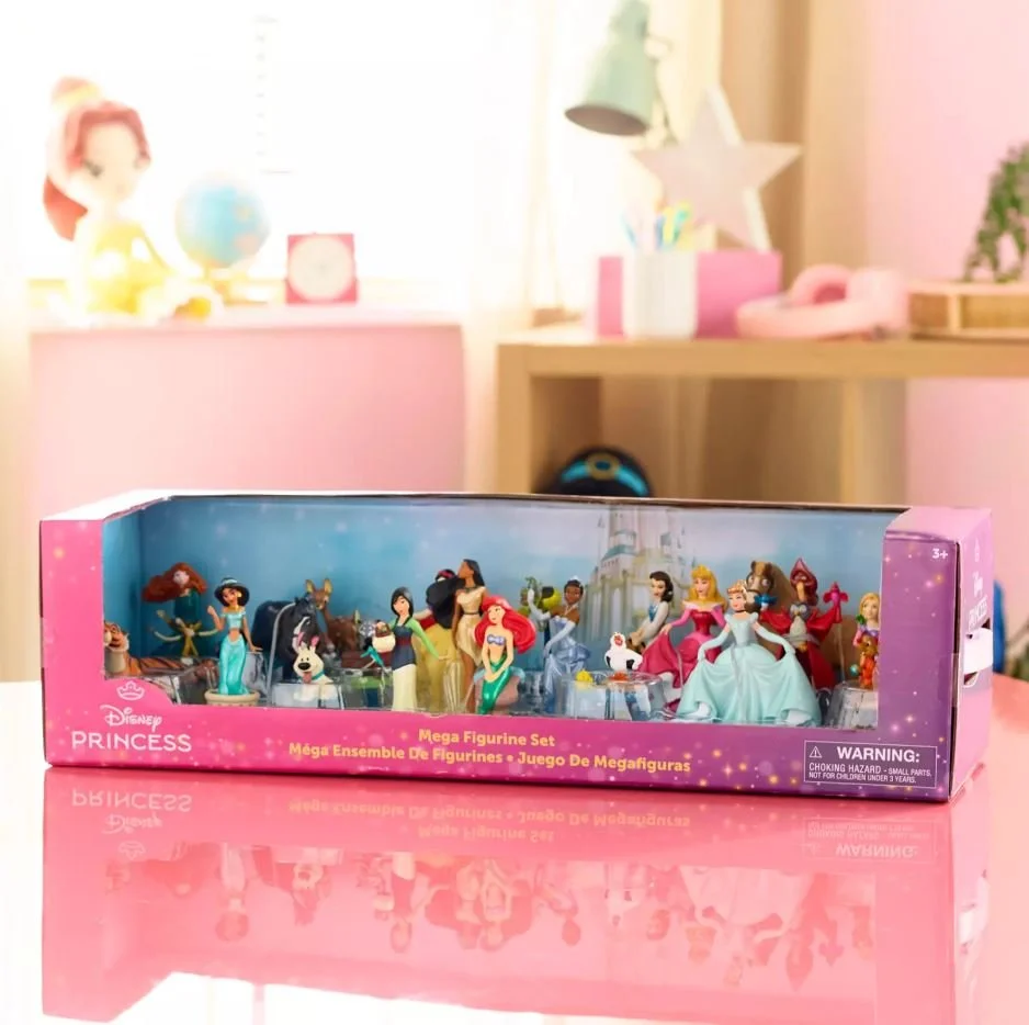 Принцеси Діснея з улюбленцями — великий набір фігурок Disney, фото №4 Принцеси Діснея з улюбленцями — великий набір фігурок Disney, фото №4
