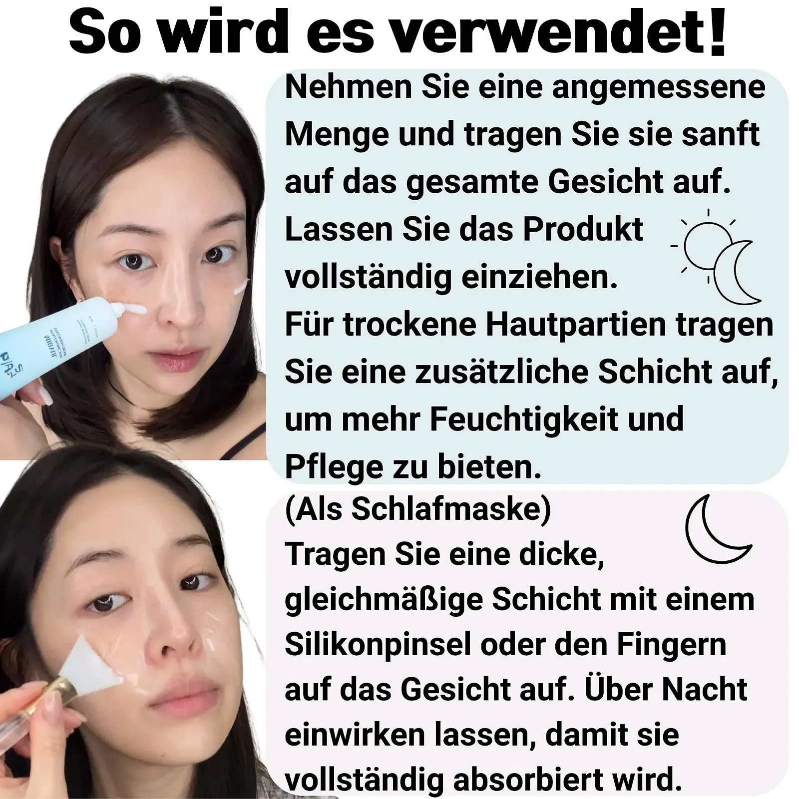 Денний зволожувальний крем STAR IN SEOUL MIBYUL Hyaluronic Acid Collagen для обличчя та шиї 75 мл, фото №7