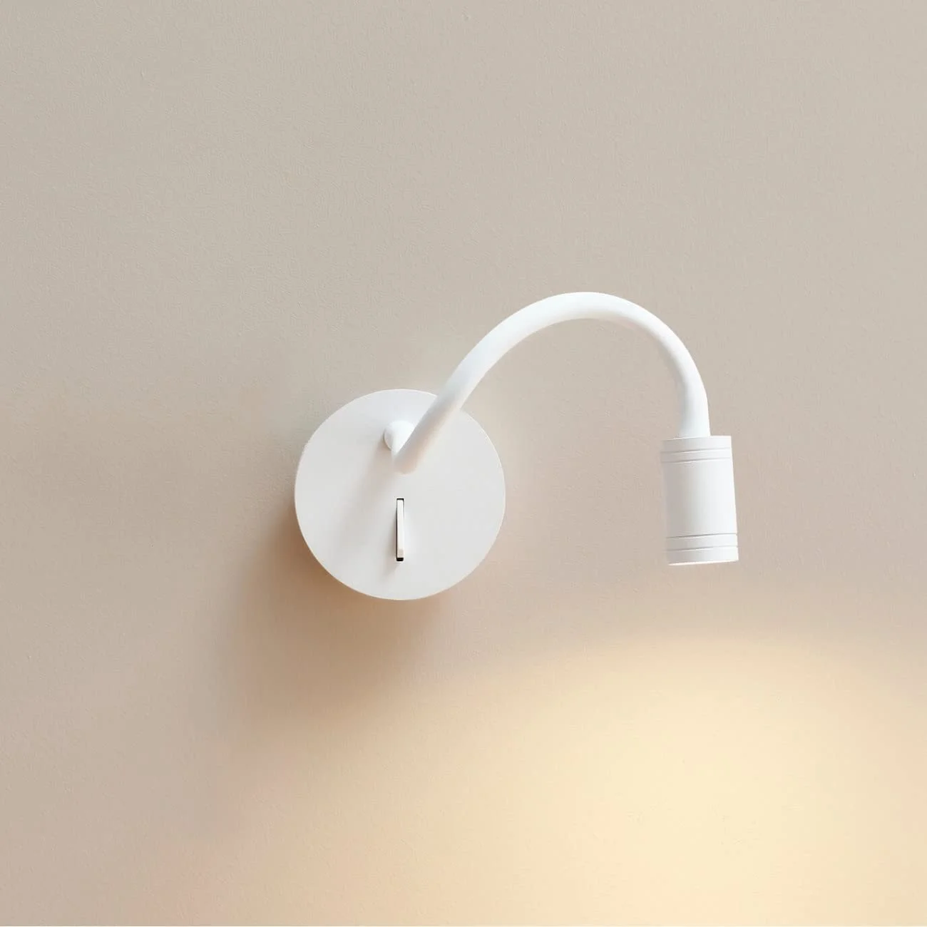 Лампа для читання KOSILUM Aski Soft Світлодіодна Теплий білий 3 Вт 270 лм IP20 Біла, фото №9