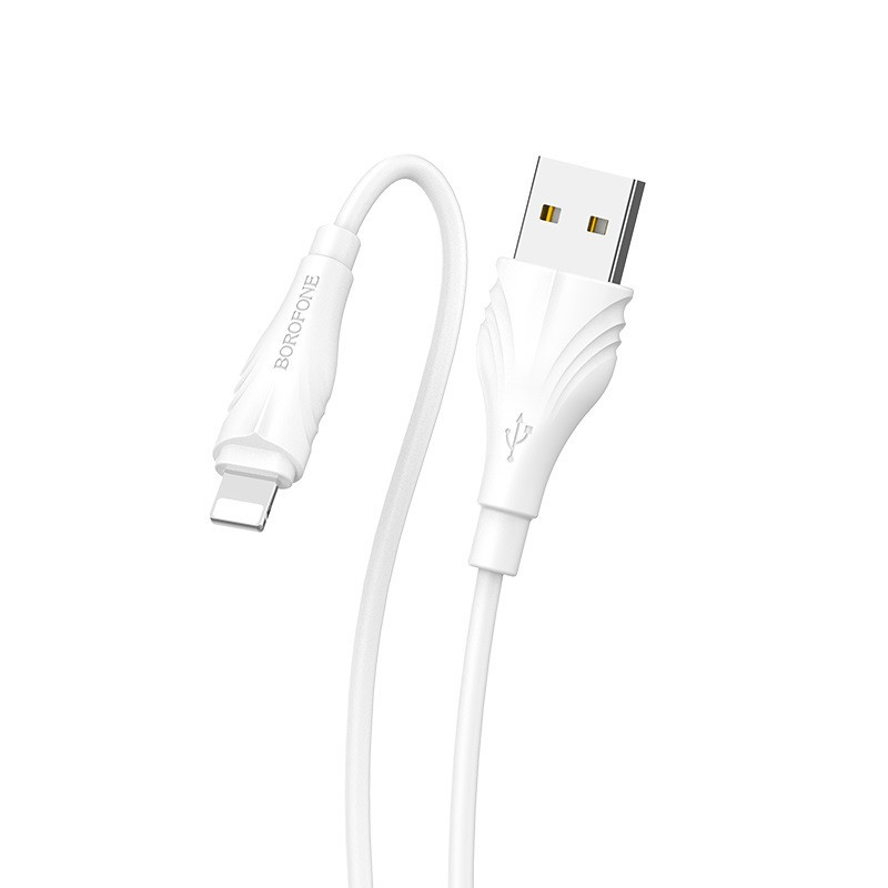 Дата кабель Borofone BX18 Optimal USB to Lightning 3m, фото №1 Дата кабель Borofone BX18 Optimal USB to Lightning 3m, фото №1