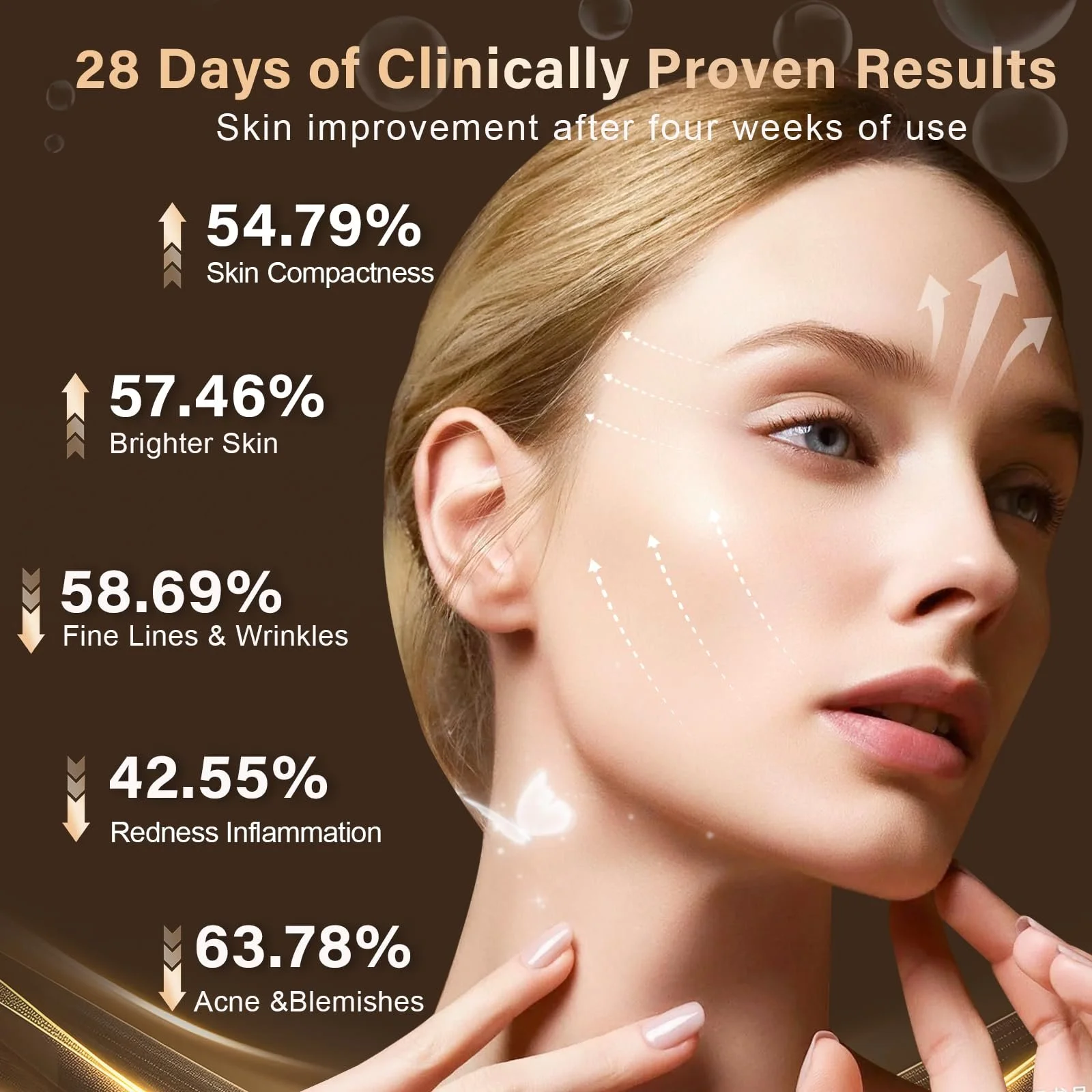 Маска для лица LED Lovsheme Red Light Therapy, 5 режимов света, 432 светодиода высокой плотности, фото №4