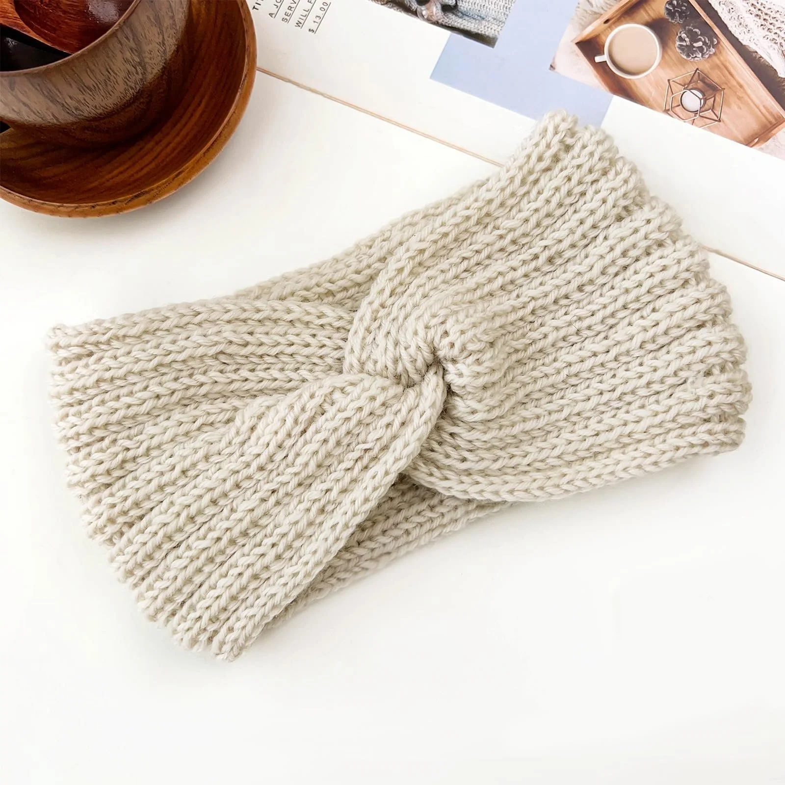 Пов'язка на голову в'язана Smartelf Набір 3 шт., фото №7 Пов'язка на голову в'язана Smartelf Набір 3 шт., фото №7