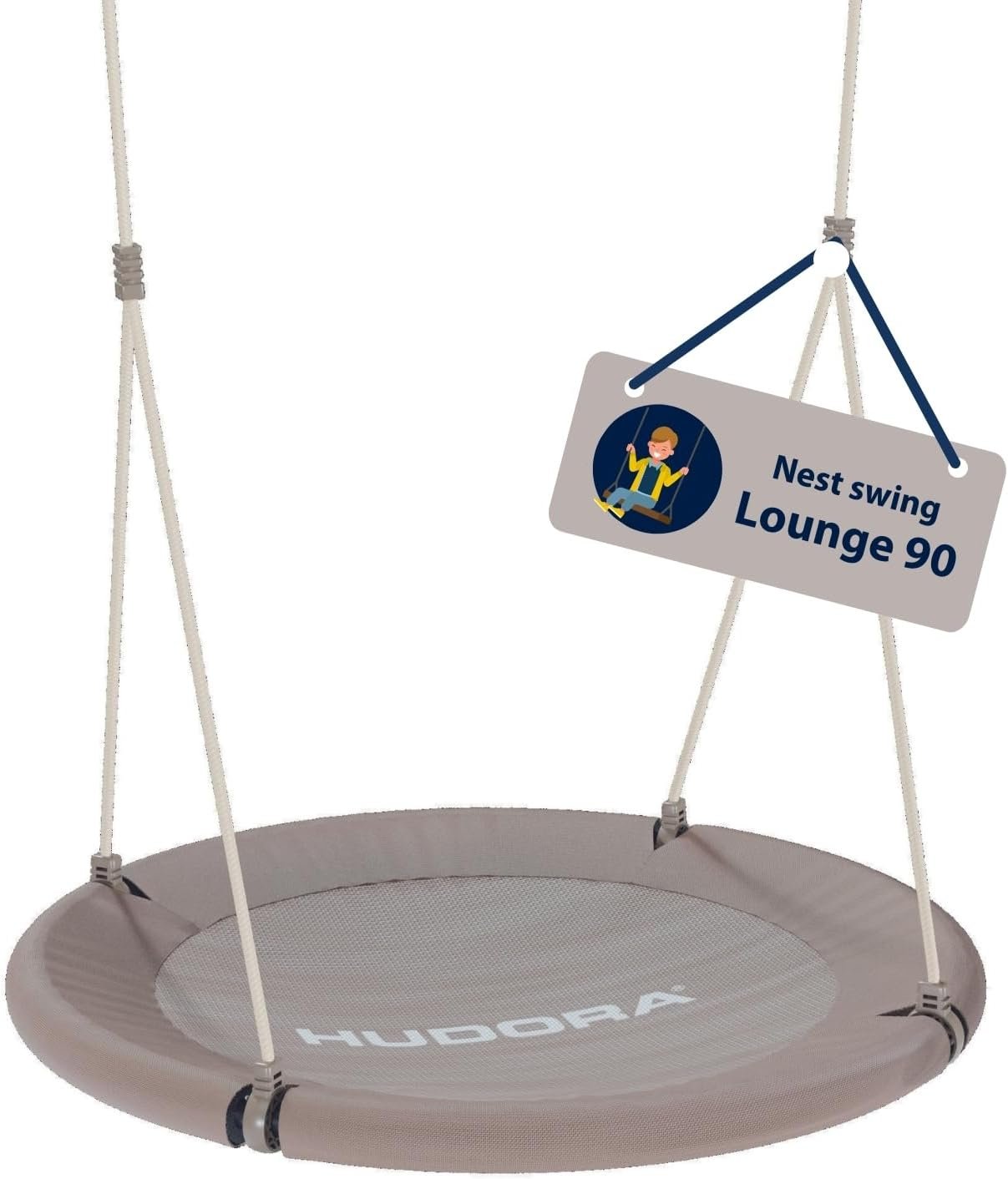 Качели-гнездо HUDORA 90 см Бежевый, фото №1