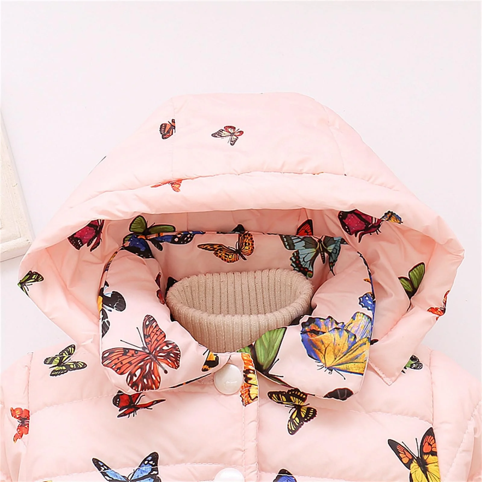 Детская зимняя куртка для девочек с подкладкой, зимнее пуховое пальто с капюшоном, водоотталкивающая зимняя куртка с длинными рукавами, стеганая куртка с капюшоном, уличная куртка с капюшоном, софтшел куртка, фото №4 Детская зимняя куртка для девочек с подкладкой, зимнее пуховое пальто с капюшоном, водоотталкивающая зимняя куртка с длинными рукавами, стеганая куртка с капюшоном, уличная куртка с капюшоном, софтшел куртка, фото №4