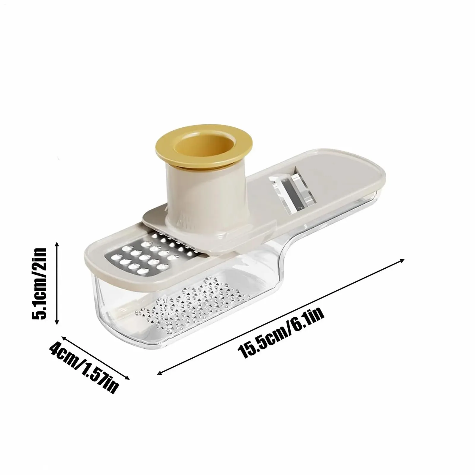 Терка та подрібнювач для часнику для імбиру, цибулі, моркви, мигдалю, фото №6