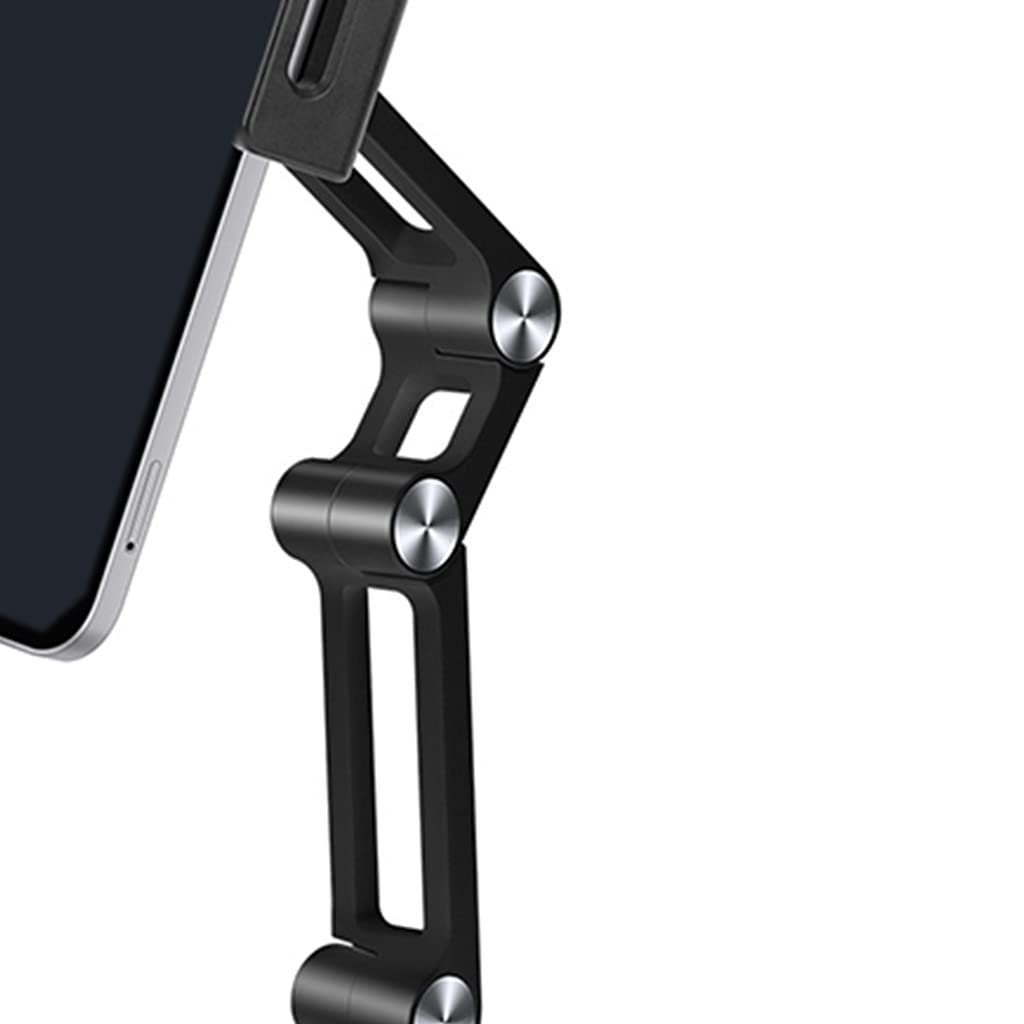 Підставка для ноутбука складана Регульований тримач для планшетів з алюмінієвого сплаву 4-12,9 дюймів Портативна, фото №8