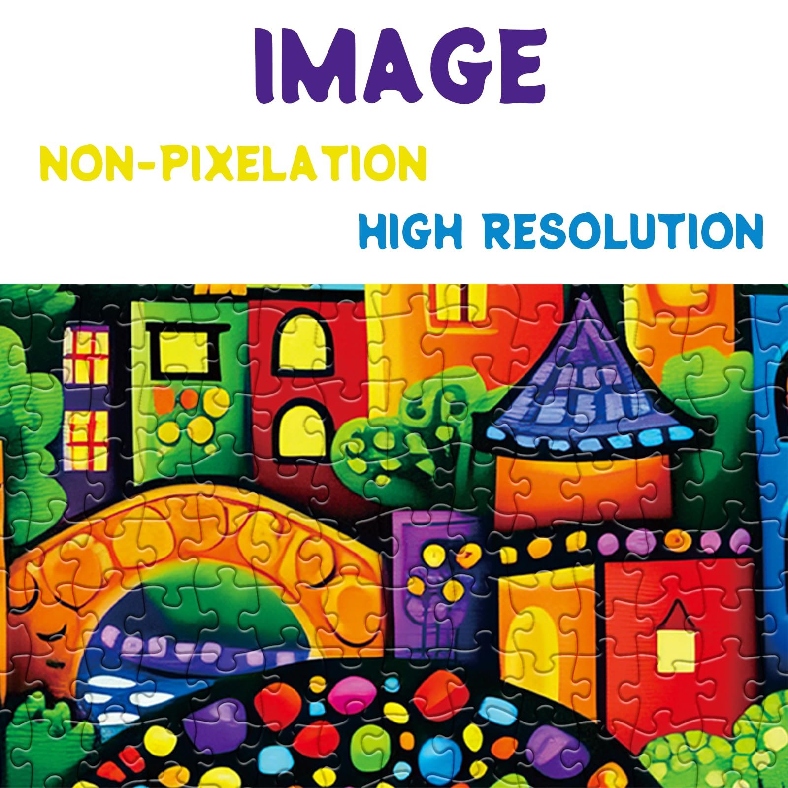 Пазл Fantasy Houses Scenic 1000 деталей Night Puzzles, фото №4