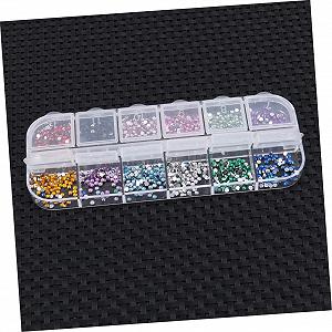 Тонкие наклейки для ногтей Beavorty Блестки для ногтей Шарм Наклейки для ногтей Голографические наклейки для ногтей Ювелирные аксессуары для ногтей Стразы в упаковке synthetic.ua - Фото 1