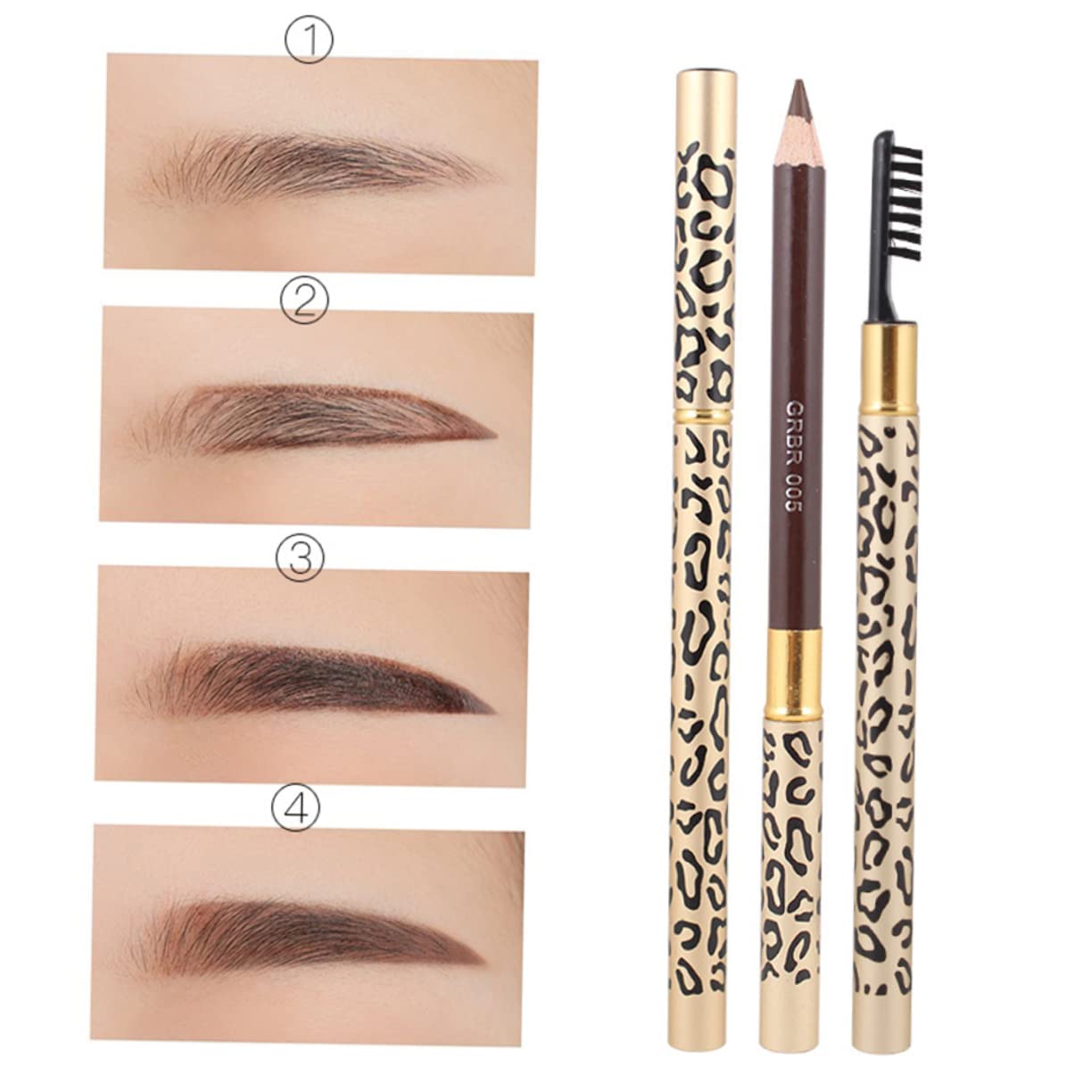 Олівець для очей FOMIYES Двосторонній, фото №4