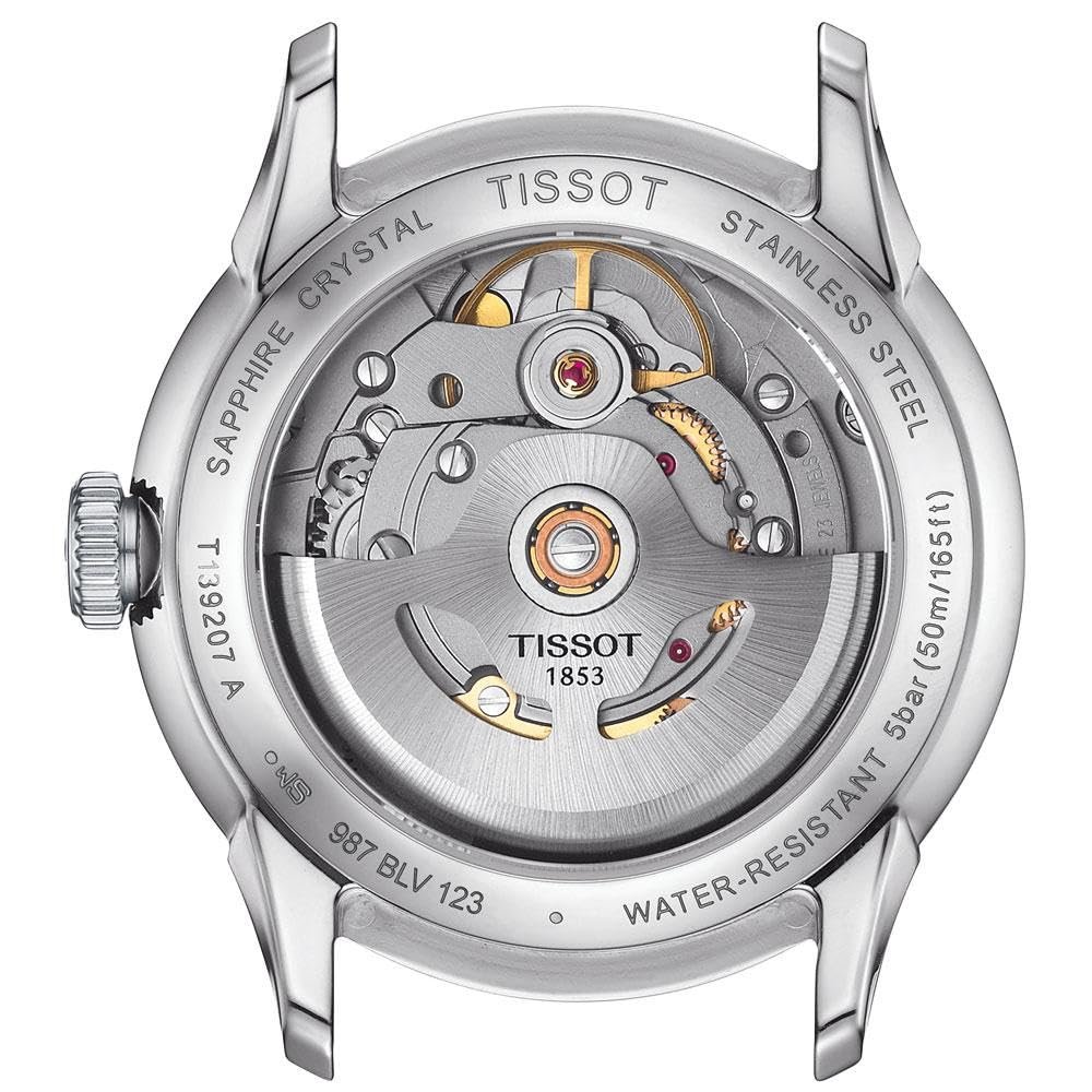 Автоматичний годинник Tissot Classic T1392071601100, синій, фото №3 Автоматичний годинник Tissot Classic T1392071601100, синій, фото №3
