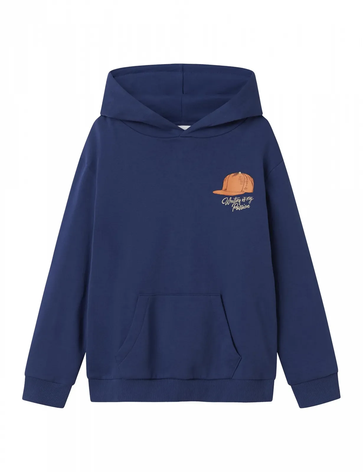 Світшот NAME IT Nkmnopal LS Nreg Wh Bru для хлопчиків, фото №1