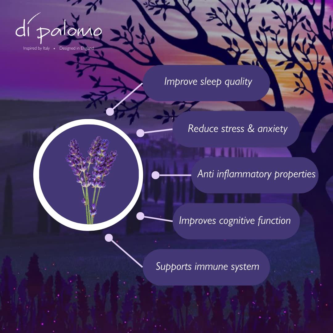 Гель-крем для душу Di Palomo Tuscan Dreams з лавандою та ромашкою 200 мл, фото №4