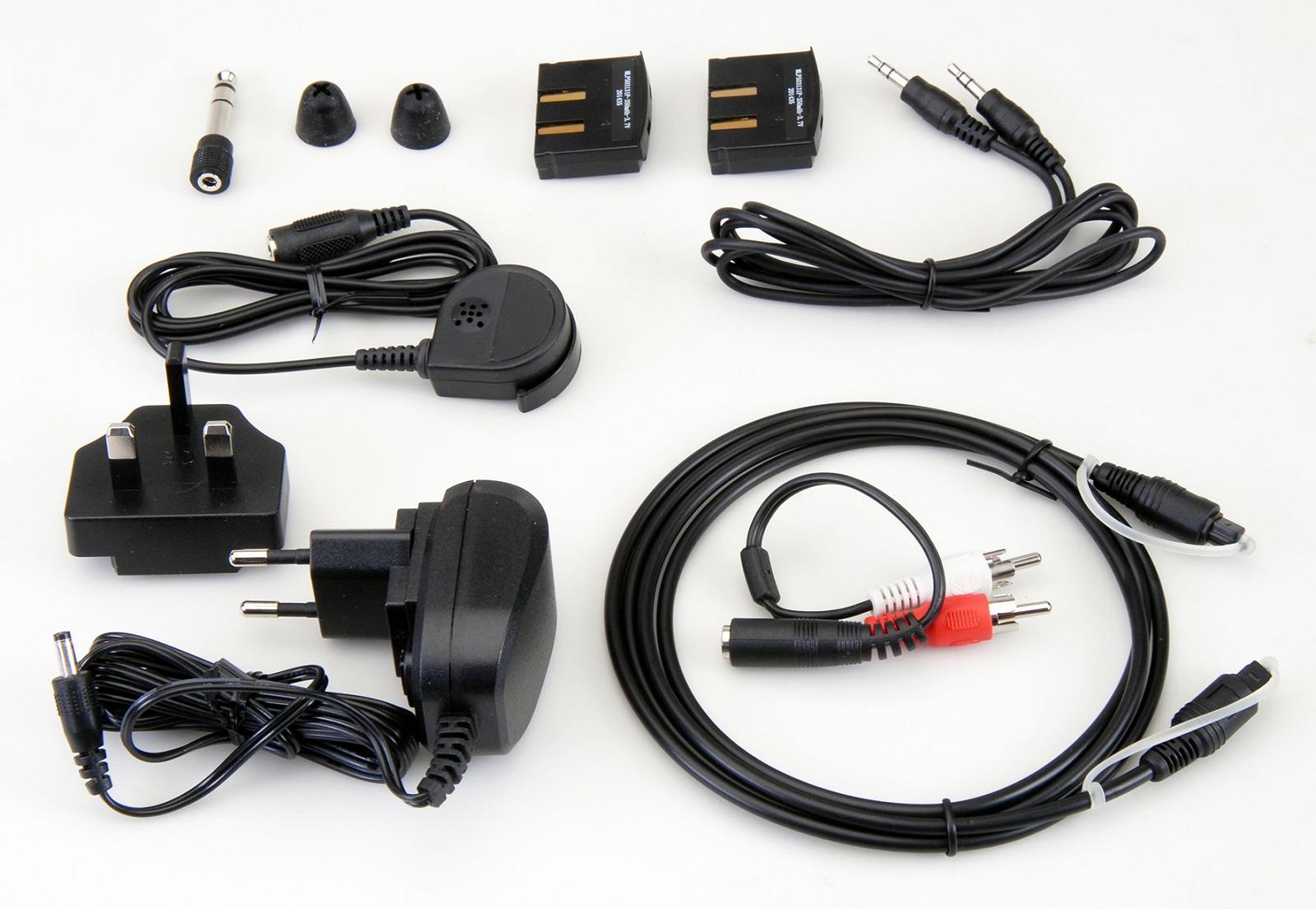 Наушники Amplicomms TV 2500 Wireless Черный, фото №7