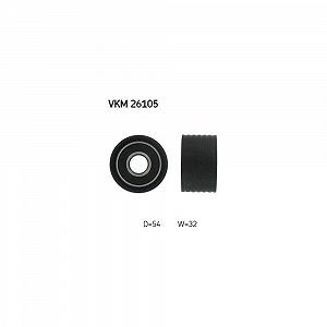 Направляющий/обводной ролик зубчатого ремня SKF VKM 26105 для OPEL RENAULT VAUXHALL - Фото 1