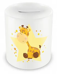 Скарбничка Samunshi Жираф 02V902163 Кераміка - Фото 1