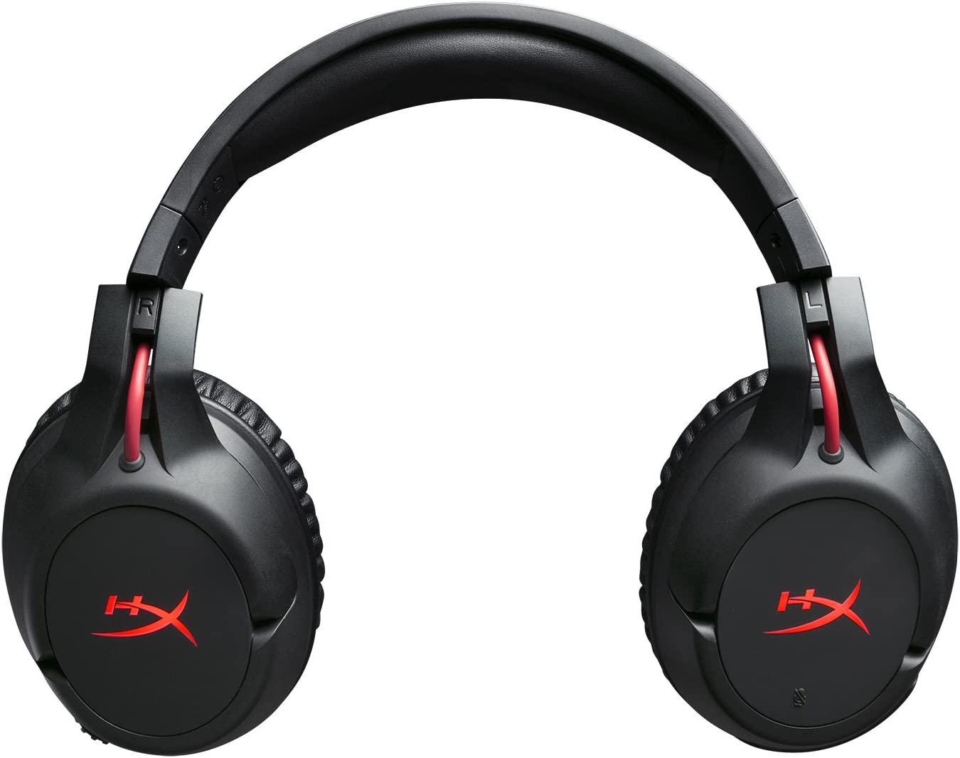 Геймерські бездротові навушники HyperX Cloud Flight Wireless / Радіоканал / Підсвітка / Чорно-сині(4P5H6AA), фото №3