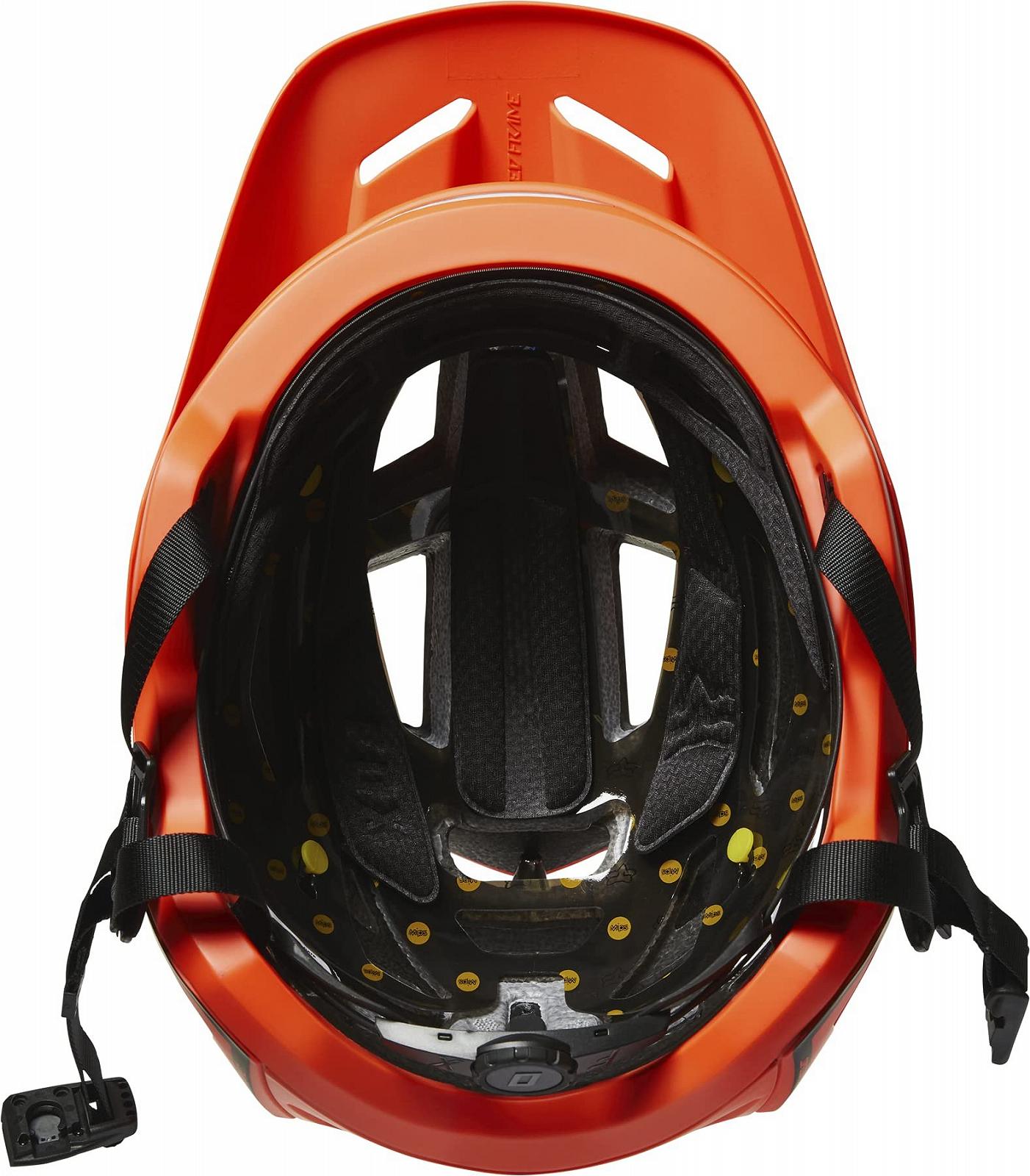 Шлем Fox Racing Speedframe Pro Divide оранжевый, фото №5