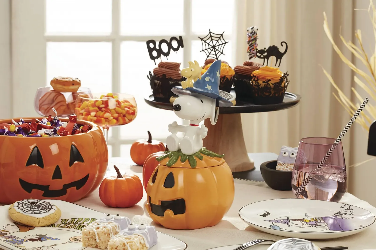 Піднос для закусок Lenox The Great Pumpkin 35,5 см, Хелловін, фото №5