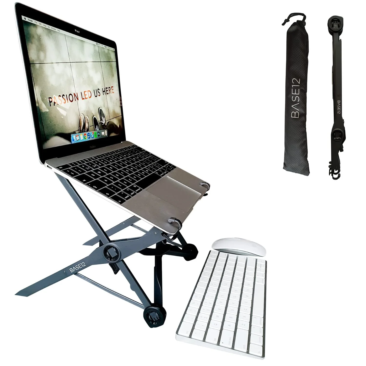 Портативная Подставка для Ноутбука Универсальная с Вентиляцией и Регулировкой для MacBook и Других Ноутбуков, фото №1 Портативная Подставка для Ноутбука Универсальная с Вентиляцией и Регулировкой для MacBook и Других Ноутбуков, фото №1