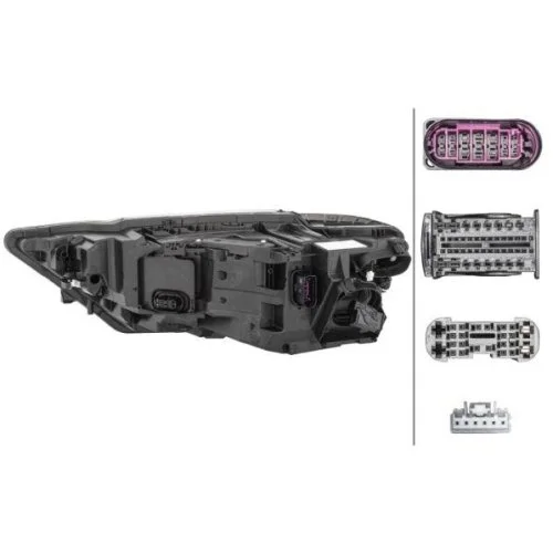 Фара HELLA 1EX 012 863-421 для AUDI, права, фото №2