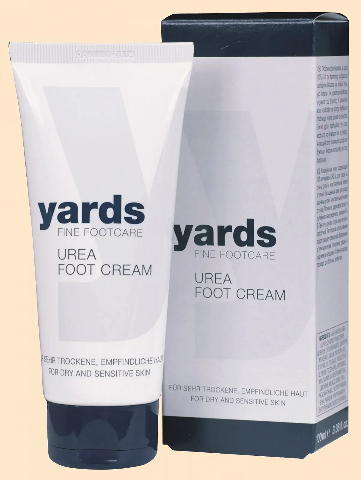 Крем для ног Yards Urea Fragrance-Free 100 мл для нормальной кожи стоп без отдушек, фото №1