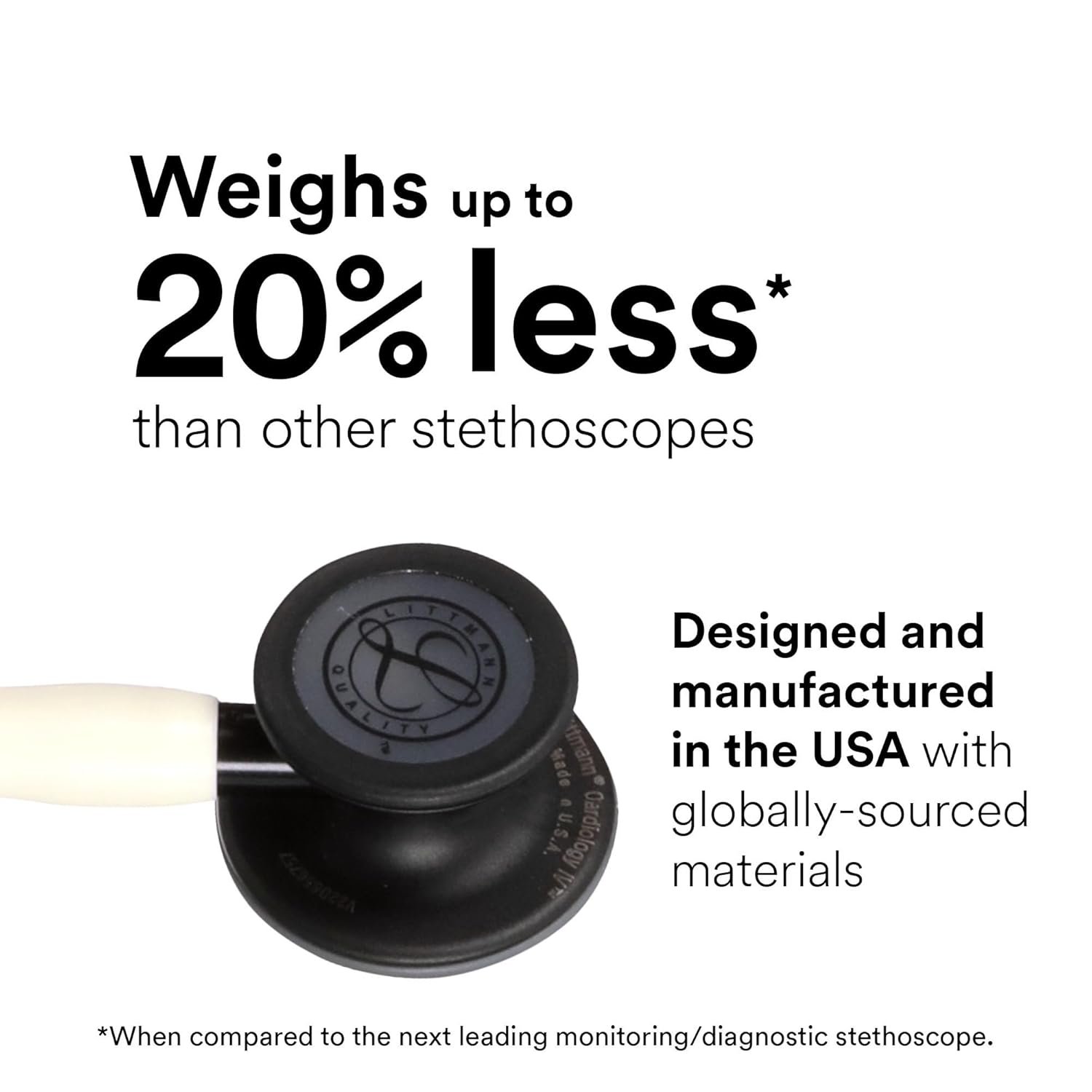 Стетоскоп 3M Littmann IV 69 см Лимонный, фото №4